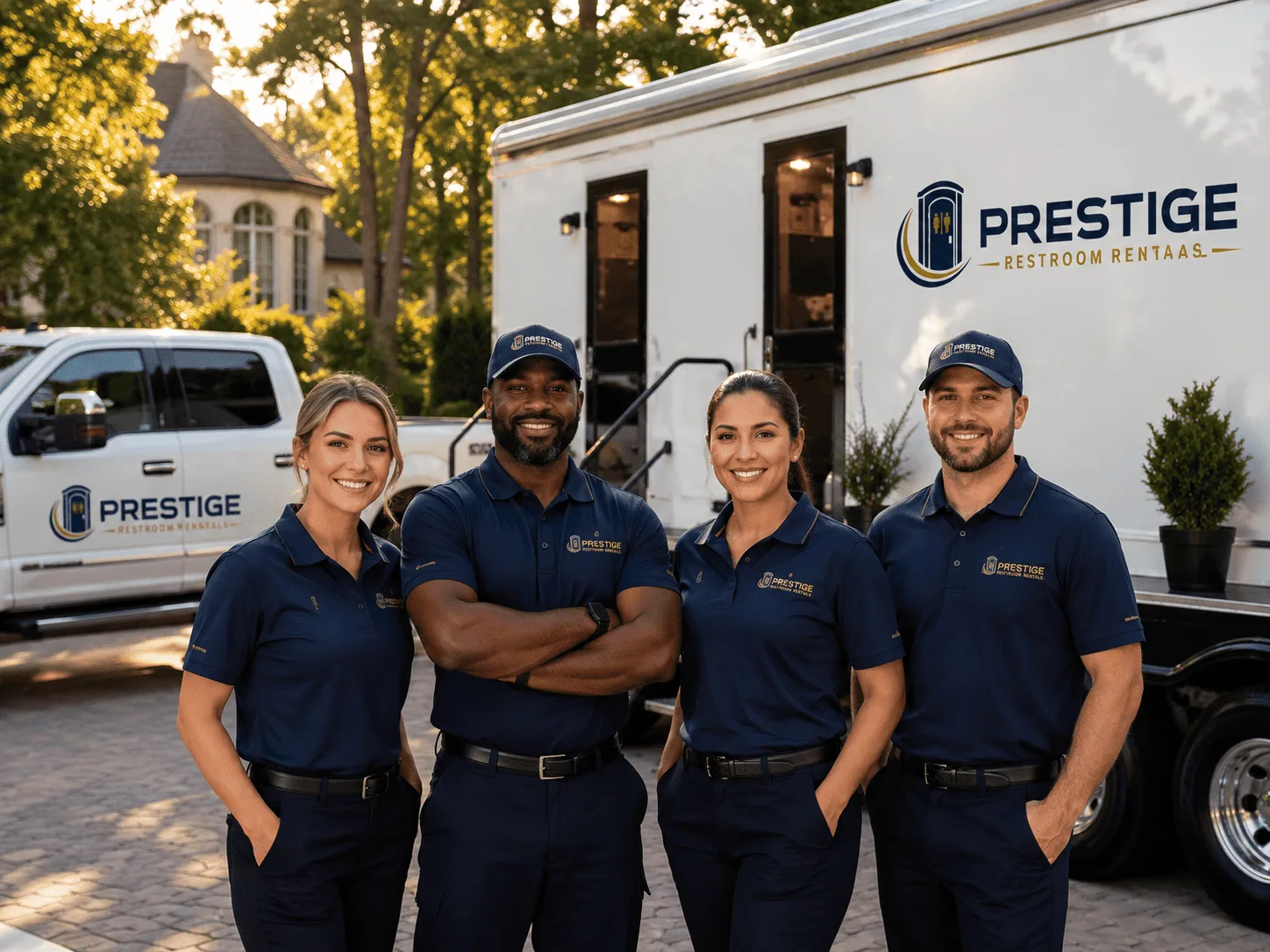 Trusted Luxury Portable Restrooms company in Halsey, NE